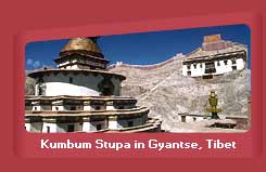 Kumbum Stupa in Gyantse, Tibet