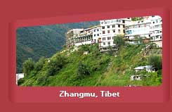 Zhangmu, Tibet