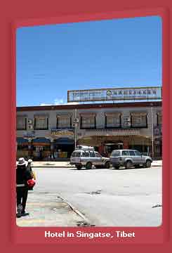 Hotel in Singatse, TIbet